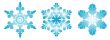 vector snowflakes