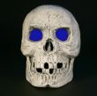 blue eyed skull