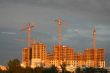 Construction of modern building