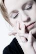 Depressive lonely girl