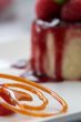 Closeup of sugar decoration