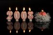 Happy New Year candles 2008