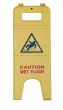 Wet floor sign