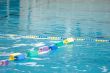 blue swimming pool