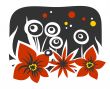 red night flowers