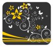 gentle floral pattern