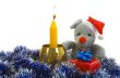 Christmas decoration with mouse
