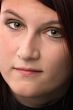 close-up woman portrait