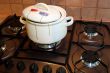 white saucepan