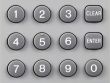 Remote control keypad