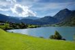 Mountains lake