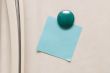 Blank note on fridge