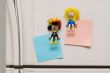 Blank notes on fridge