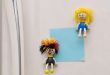 Blank note on fridge