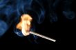 Burning match