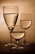 Three glasses