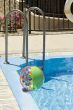 Inflatable ball in pool