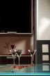 three wine glasses