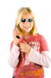 Young girl on the phone