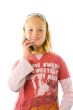 Young girl on the phone