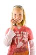 Young girl on the phone