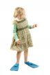 girl in flippers