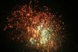 Fireworks lights and smoke
