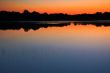 Sunset on a lake