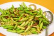 Fried asparagus