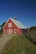 New England red barn