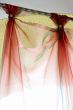red curtains