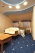 bed, sofa and table
