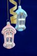 christmas ornaments / background with copy space