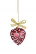 Christmas ball isolated / with clipping path / heart