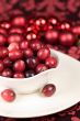 Bowl of cranberries