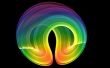 stylised abstract rainbow