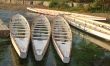 Docked Dragon Boats