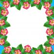 Framework from roses