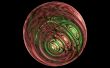 Christmas bauble planet