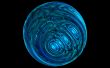 blue bauble planet