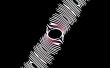 zebra eye abstract