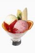 icecream with fruits
