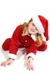 little girl as santa