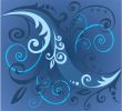 blue vegetative pattern