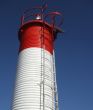 Red and White Lighthouse