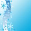 Background with snowflakes