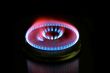 Flames from Stove