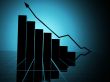 business statistics graph silhouette