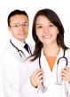friendly young doctors
