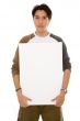 casual man holding a white board